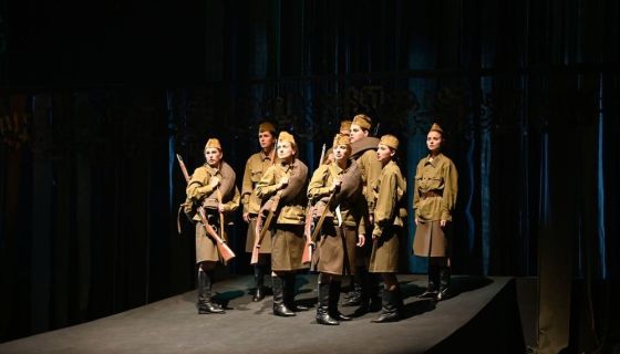 Спектакль «А зори здесь тихие...»