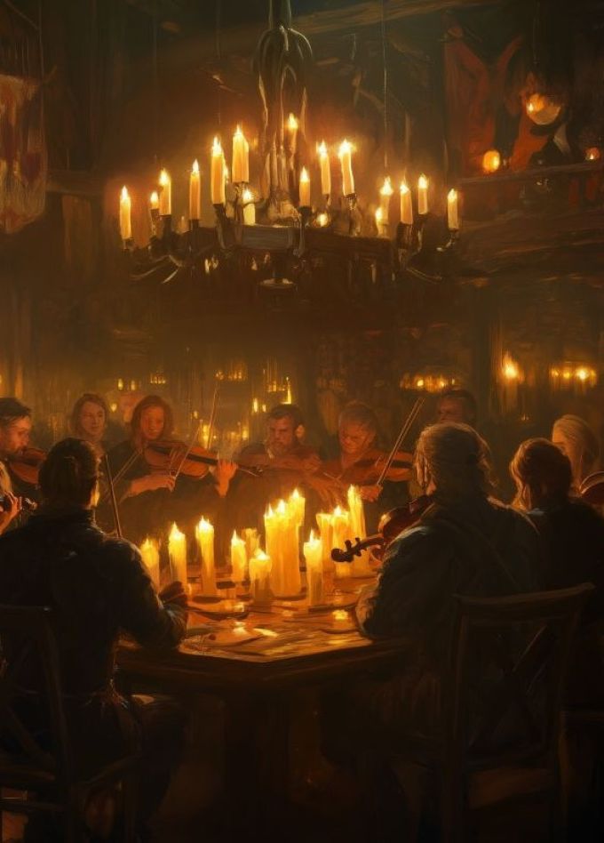 Оркестр CAGMO. Симфония Ведьмак при свечах