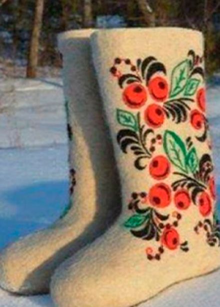 Русский валенок. Встреча